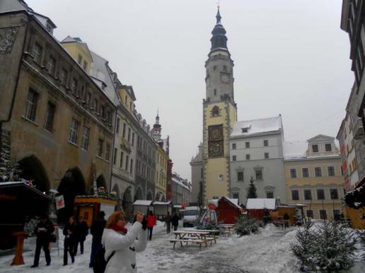 Blick zum alten Rathaus