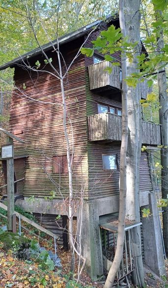 Die ehemalige Lausche-Sprungschanze