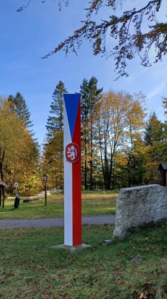 Entlang der Tschechischen Grenze an der Rüberzahlbaude