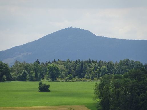 Blick zur Lausche