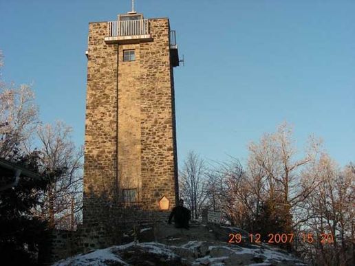 Der Breitebergturm begehbarer Aussichtsturm Foto Uwe Friedrich