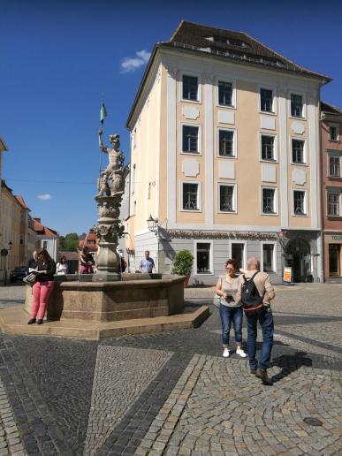 Georgsbrunnen am Obermarkt