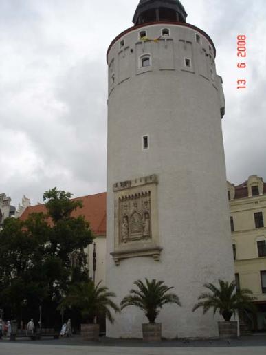 Dicker Turm auf dem Marienplatz